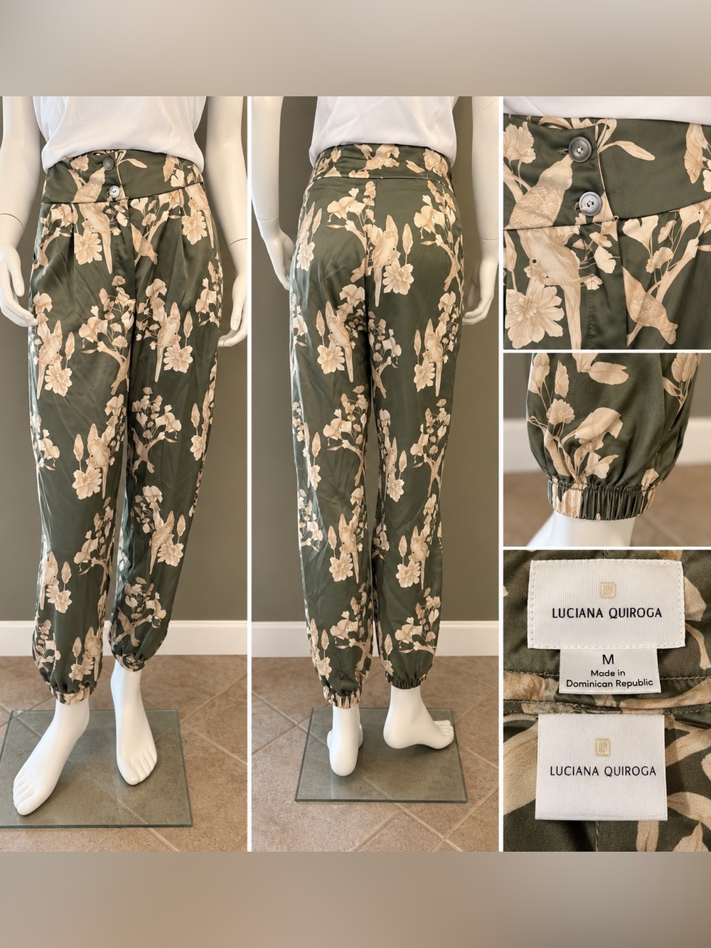 Luciana Quiroga Floral Jogger Pants